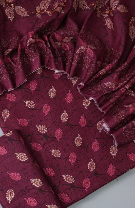 Bin Saeed Unstitch Digital Printed Khaddar Collection Vol 02 - BS-Design 04