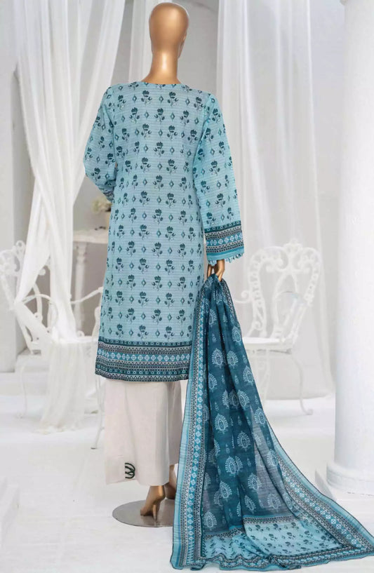 Safina Unstitch Fancy Cambric Collection 2024 Vol 03 - Design 04