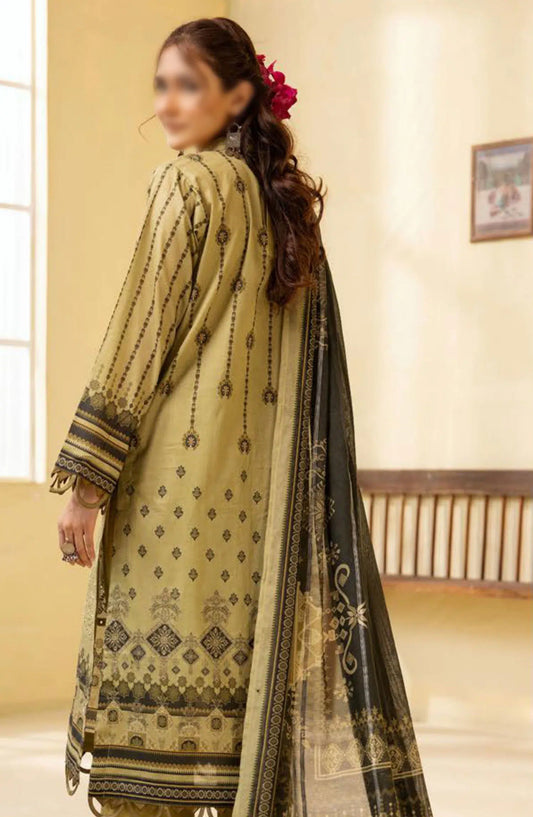 Mahees Ghazal Embroidered Lawn with Emb Voile Dupatta Collection - Design 04