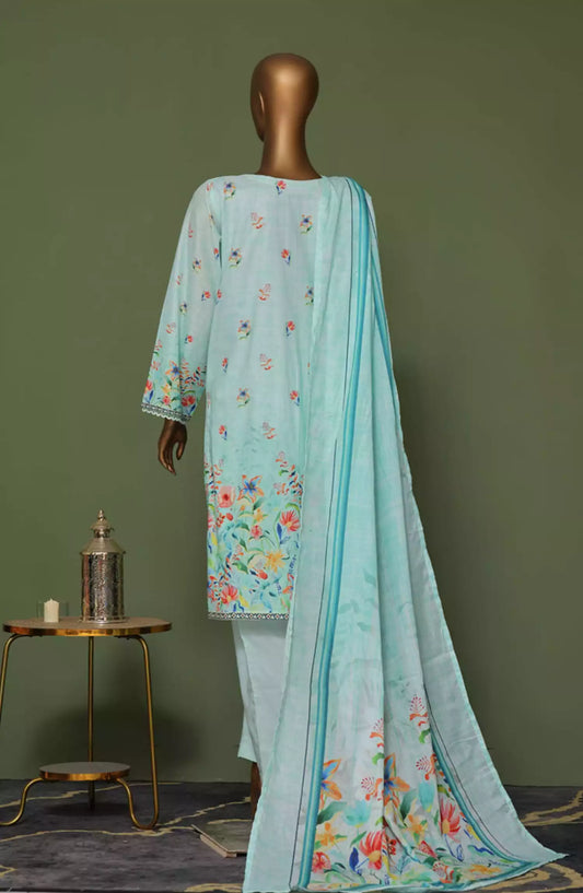 BIN SAEED Exclusive Cotton Chikankari 3 Piece Vol 02 - BS-ECC-Design 04