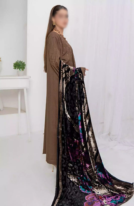 Queen Winter Palachi Shawl Luxurious Collection Vol 05 - Design 04