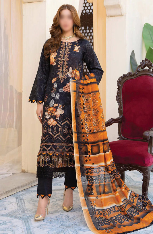 Sohana Digital Embroidered Lawn Collection - Design 04