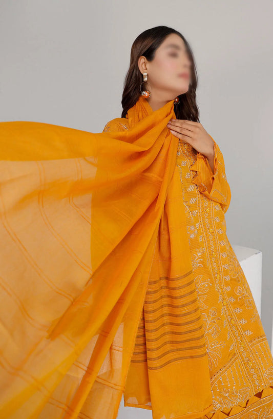 Rimjhim Fancy Embroidered Lawn Collection 2024 - Design 04
