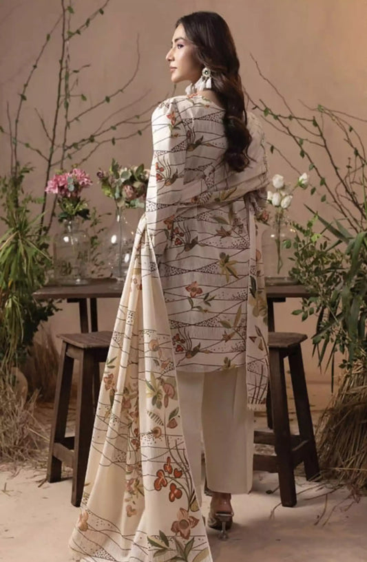 RAYA by Hum Dum Printed Khaddar Collection - RHM-Design 04