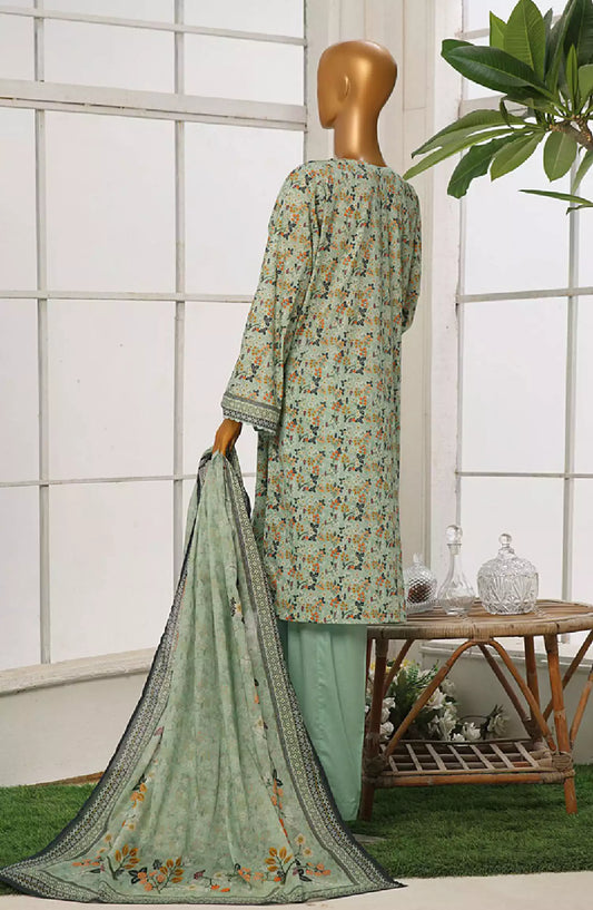 Bin Saeed Exclusive Printed Stitched Cotton Collection - Design 04
