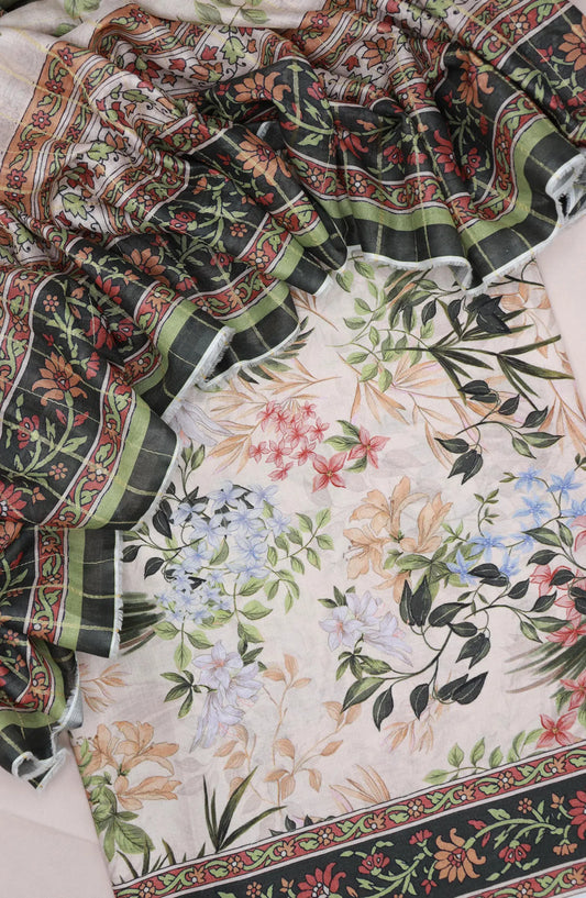 Bin Saeed Unstitched Printed Lawn Collection 2024 - Design 04