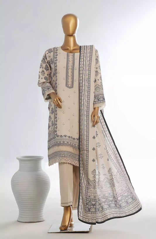 Bora Aksu Ready To Wear Khaddar Karandi Collection  By Amna Khadija - Design 04