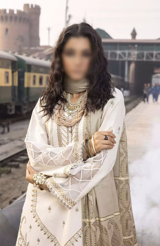 Rahgeer Embroidered Wool Collection By Humdum - Design 04