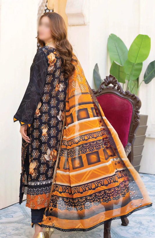 Sohana Digital Embroidered Lawn Collection - Design 04
