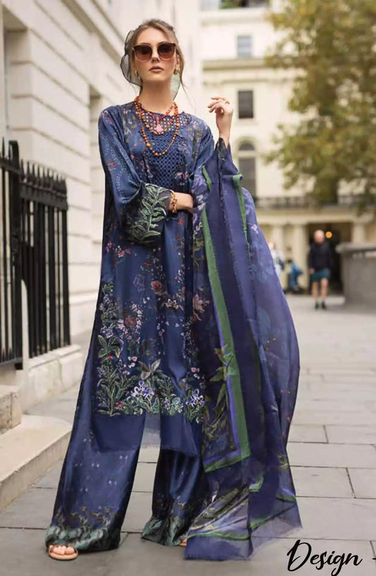 Sobia Nazir Satin Unstitched Collection 2024 - SN-Design 04