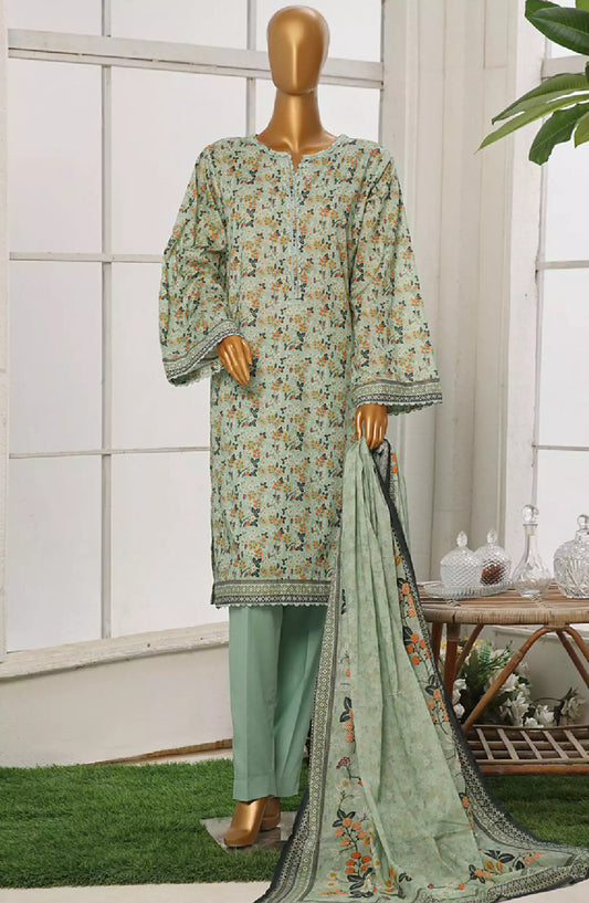 Bin Saeed Exclusive Printed Stitched Cotton Collection - Design 04
