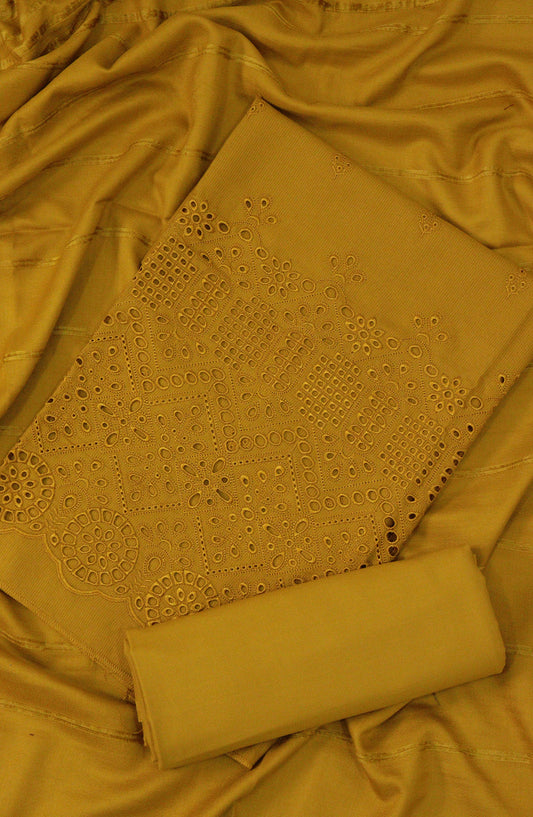 Heer unstitch Chikankari Embroidered fancy Viscose Collection - DESIGN-04