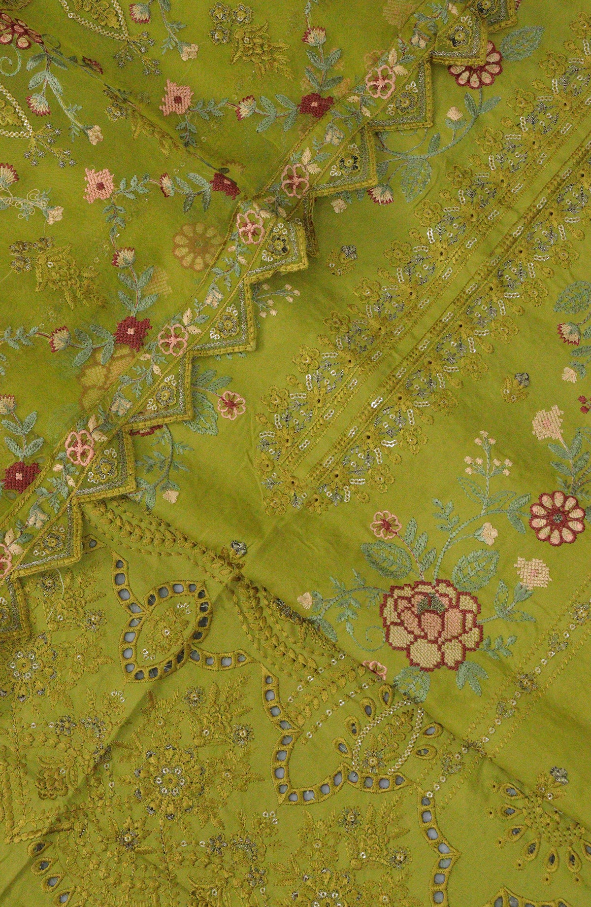 Exclusive Embroidery Unstitch Swiss Voil Collection - DESIGN-05