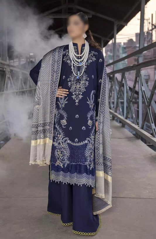 Rahgeer Embroidered Wool Collection By Humdum - Design 05
