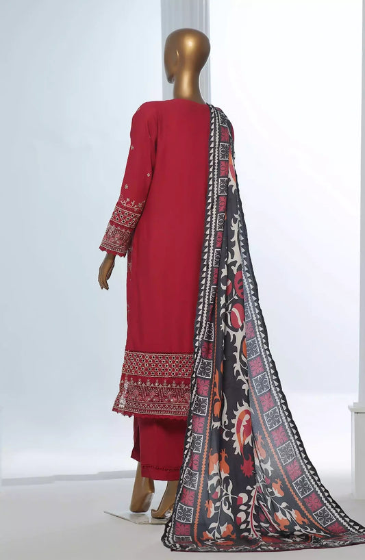 Exclusive Karandi Embroidered Stitched Collection Vol 01-DESIGN-05