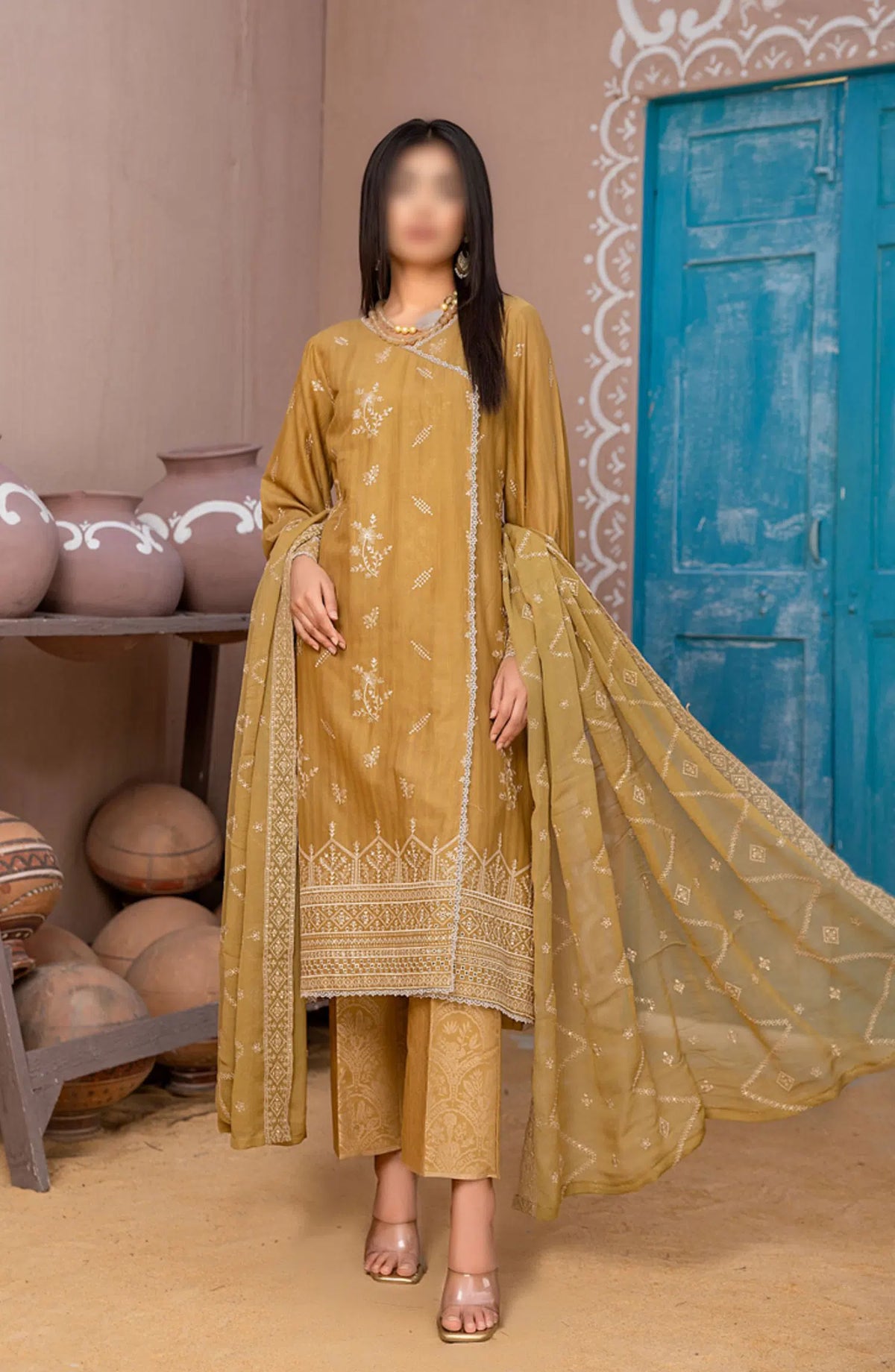 Signature Fancy Lawn Embroidered Collection Vol 02 2024 - Design 05