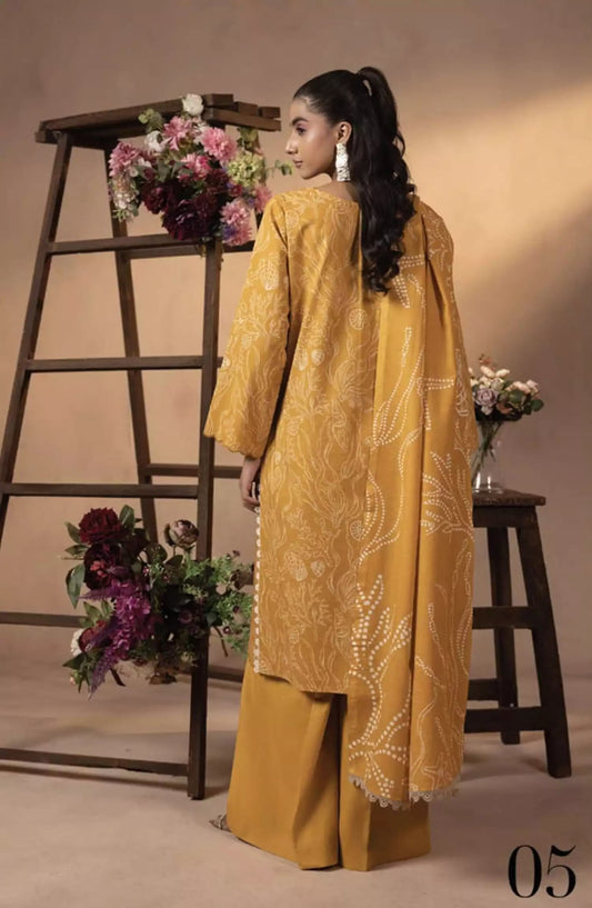 RAYA by Hum Dum Printed Khaddar Collection - RHM-Design 05