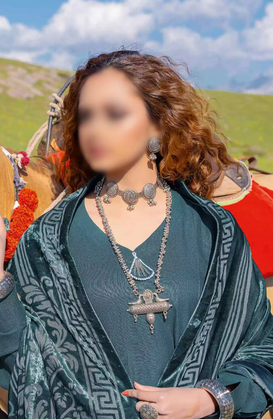 Insia Luxury Winter Zari Wool Collection By Riaz Arts - Design 05