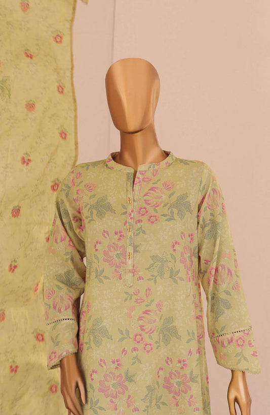 HZ Threads Embroidered Collection 2024 - Design 05