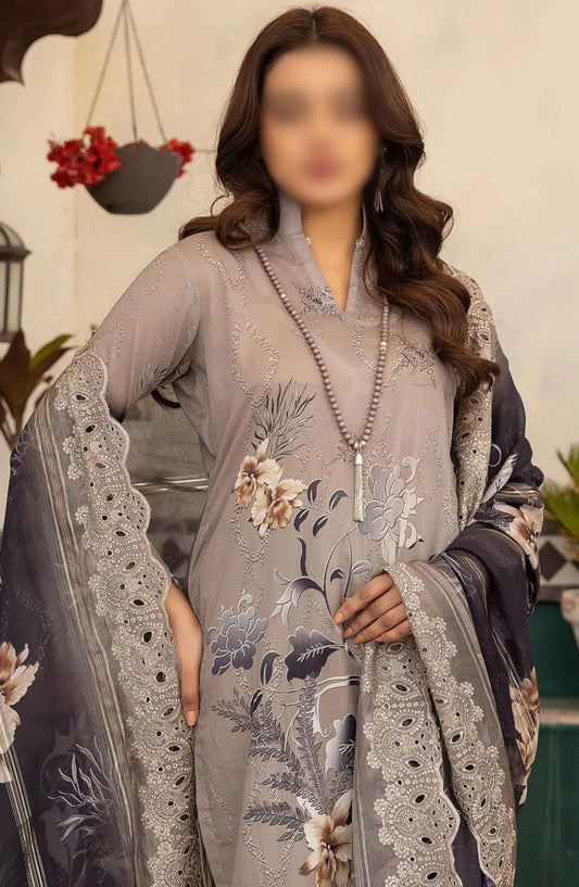 Mahees Embroidered Lawn with Emb Diamond Dupatta Collection - Design 05