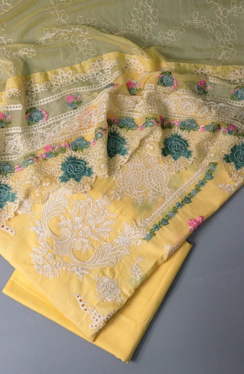Cotton Bloom Unstitch Embroidered Collection - CBUE-DESIGN-05