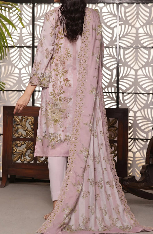 Zynah Digital Chickenkari Lawn Collection VOl 01 By VS Textiles - Design 05