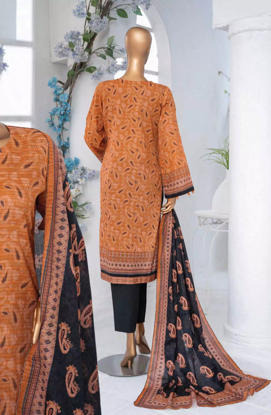 Safina Unstitch Fancy Cambric Collection 2024 Vol 03 - Design 06