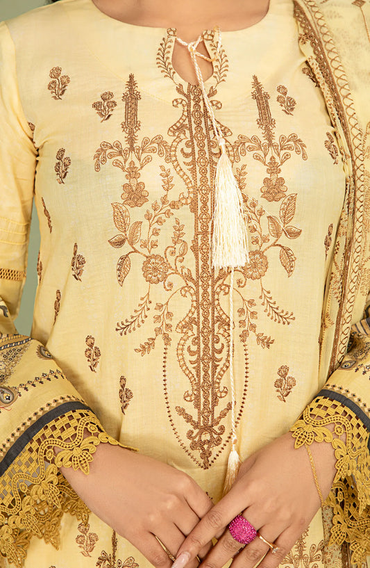Smile Digital Print and Luxury Emb Lawn Collection - DESIGN-06