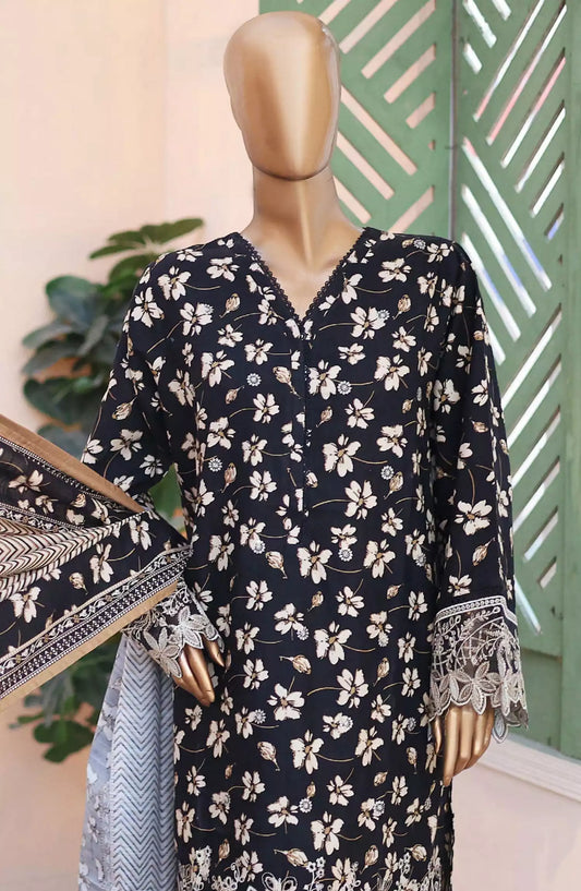 Bin Saeed Exclusive RTW Chikankari Embroidered Khaddar Collection Vol 02 - Design 06