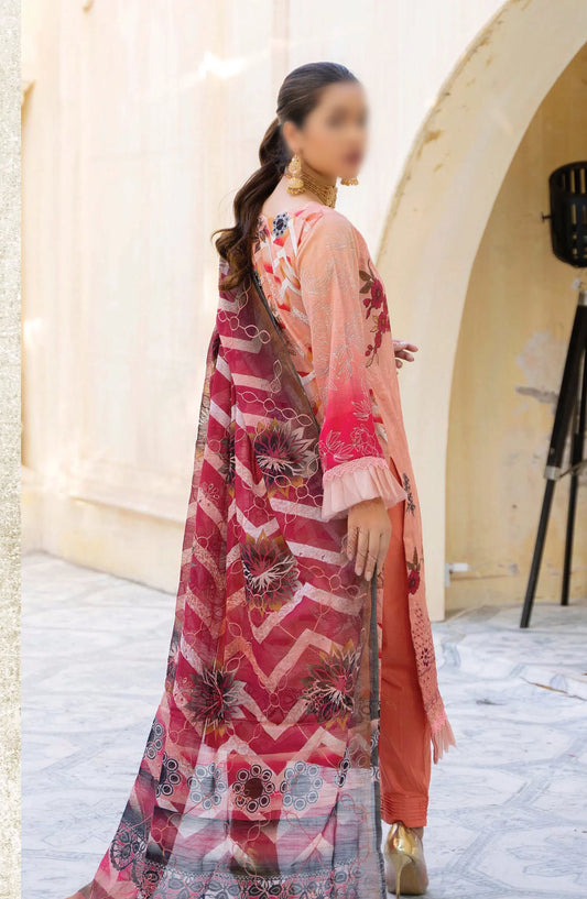Sohana Digital Embroidered Lawn Collection - Design 06