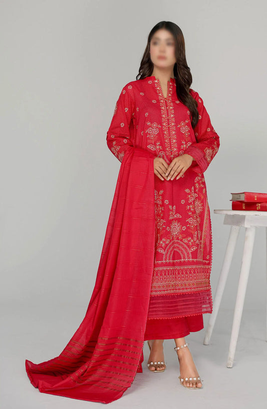 Rimjhim Fancy Embroidered Lawn Collection 2024 - Design 06
