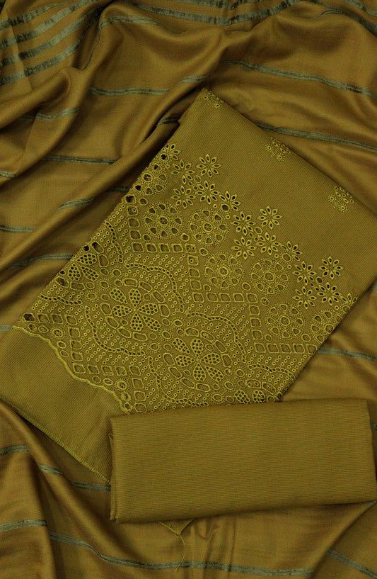 Heer unstitch Chikankari Embroidered fancy Viscose Collection - DESIGN-06