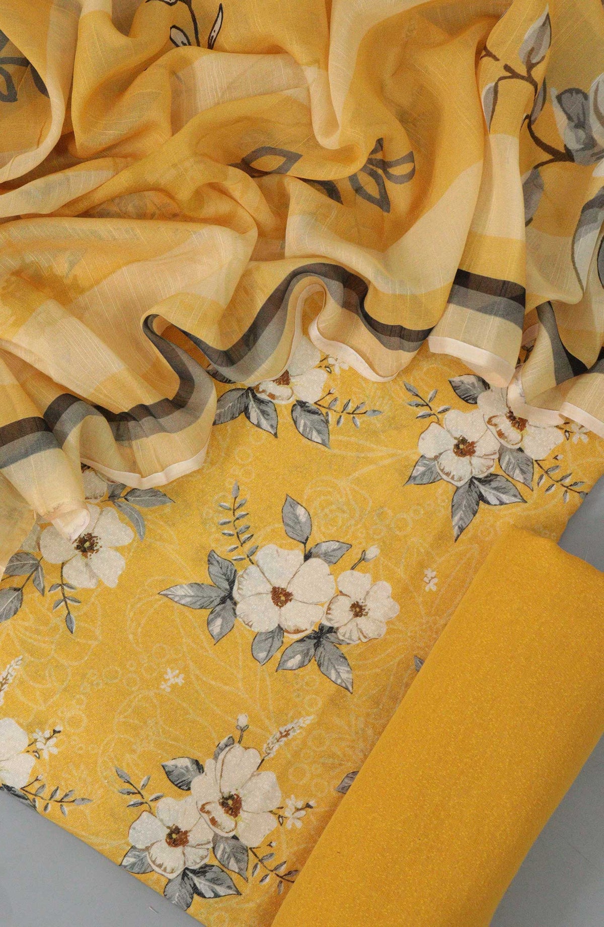 Breezy Winters unstitch Digital Printed Karandi Collection - DESIGN-06