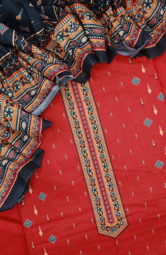 Bin Saeed Unstitched Printed Lawn Collection 2024 - Design 06