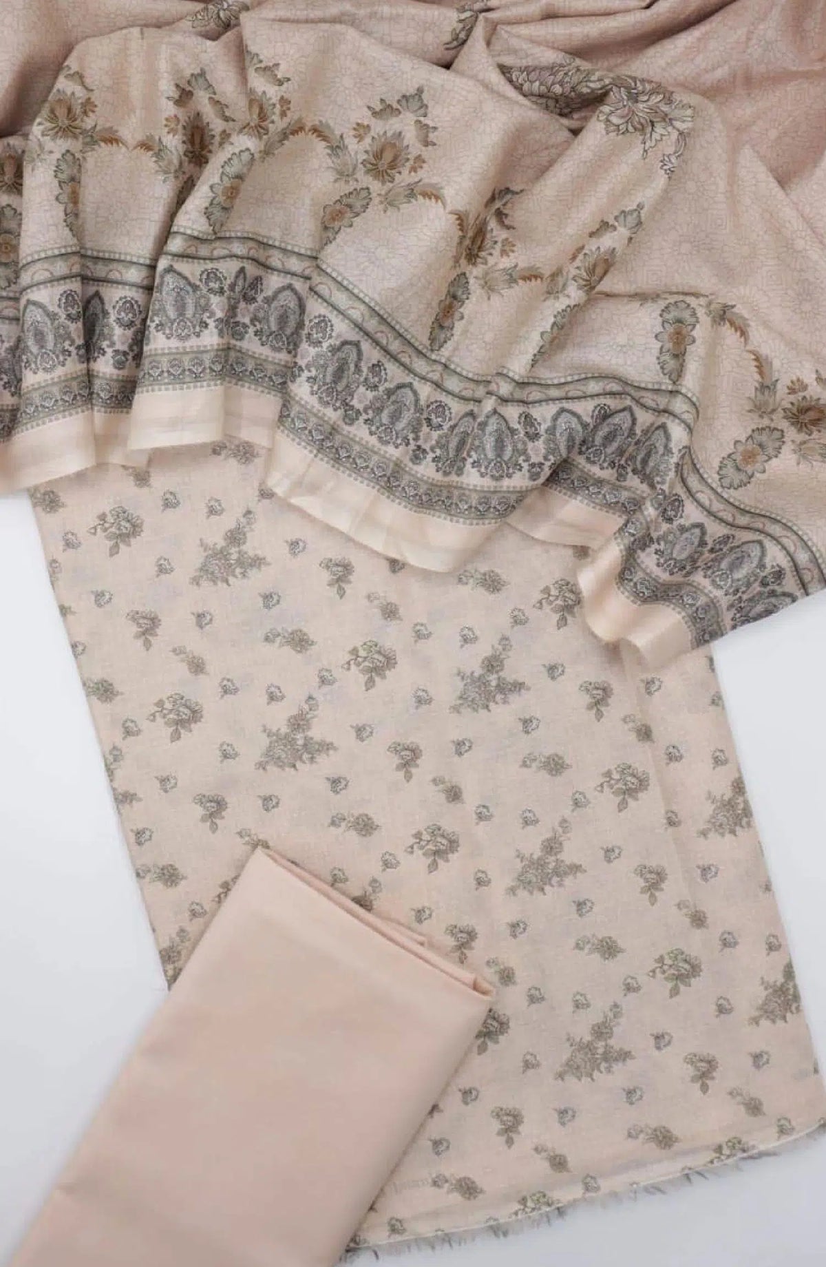 Pastels Vol-2 Mother's Printed Lawn Collection 2024 By Amna Khadija - Design 06