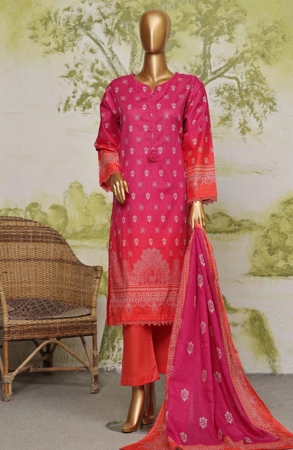 SADABAHAR Printed Lawn Collection Vol 3 - Design 07