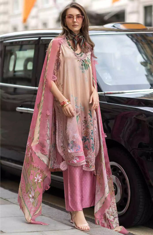 Sobia Nazir Satin Unstitched Collection 2024 - SN-Design 07