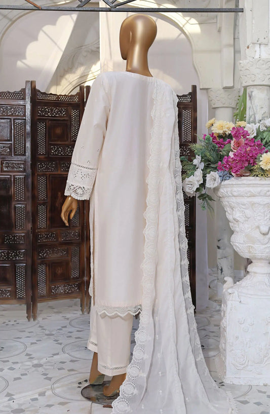 SADABAHAR Chikankari with Chiffon Embroidered Dupatta Collection - Design 07