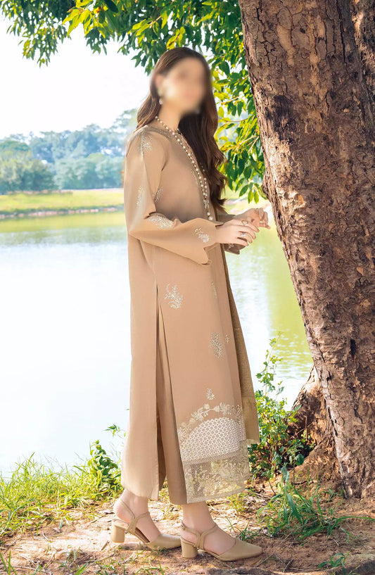 Onara Embroidered Khaddar Unstitched Collection 2024 - Design 07