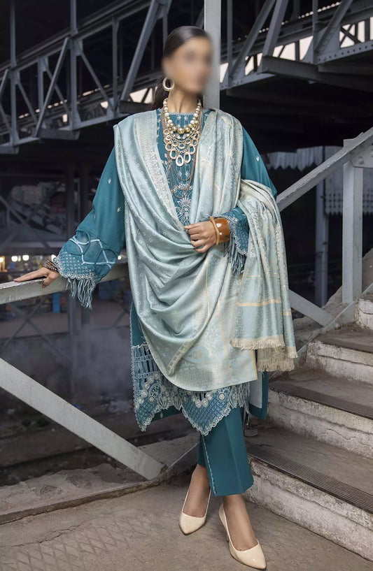 Rahgeer Embroidered Wool Collection By Humdum - Design 07