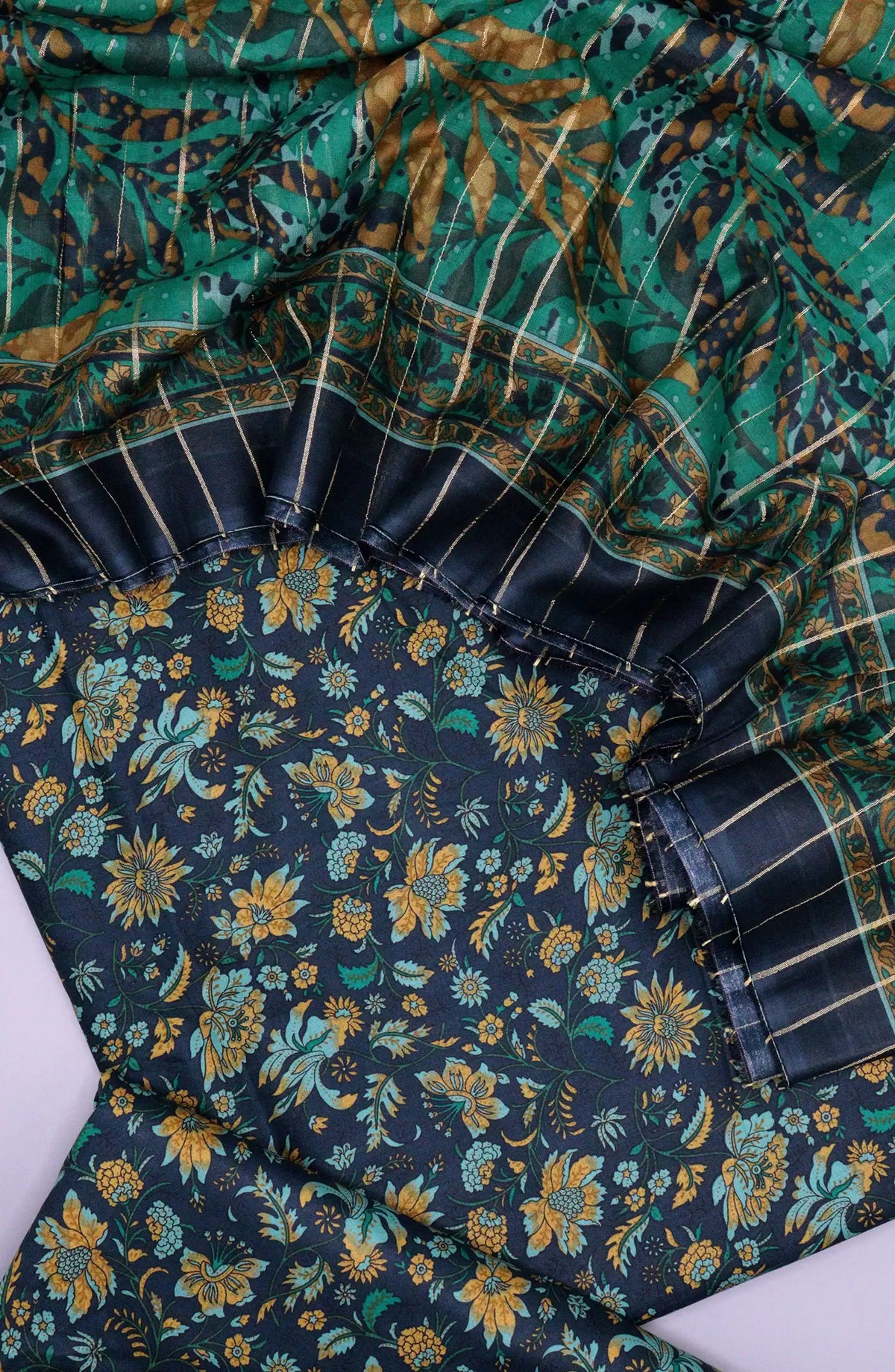 Bin Saeed Unstitch Printed Cotton Collection - DESIGN-07