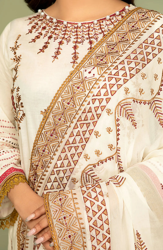 Smile Digital Print and Luxury Emb Lawn Collection - DESIGN-07