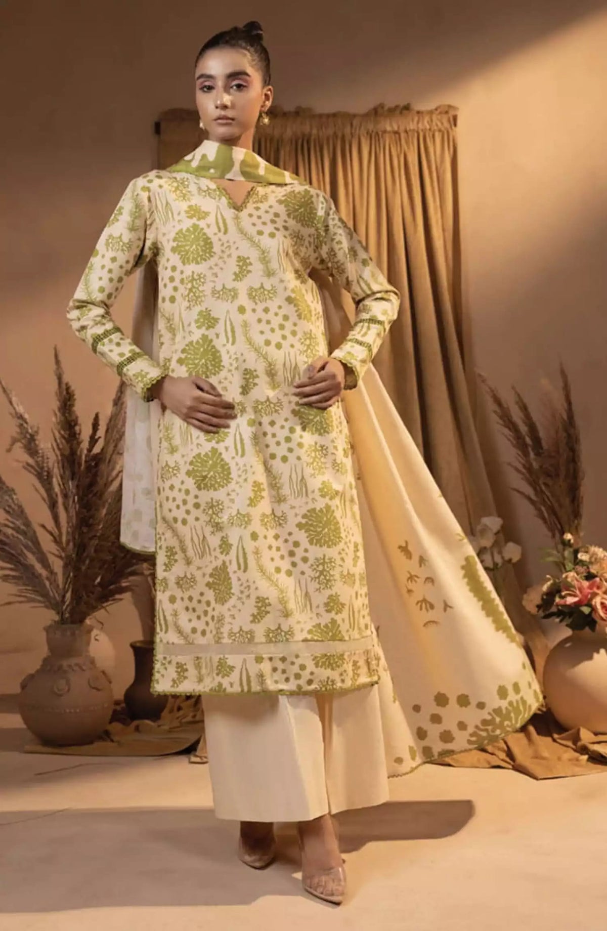 RAYA by Hum Dum Printed Khaddar Collection - RHM-Design 07