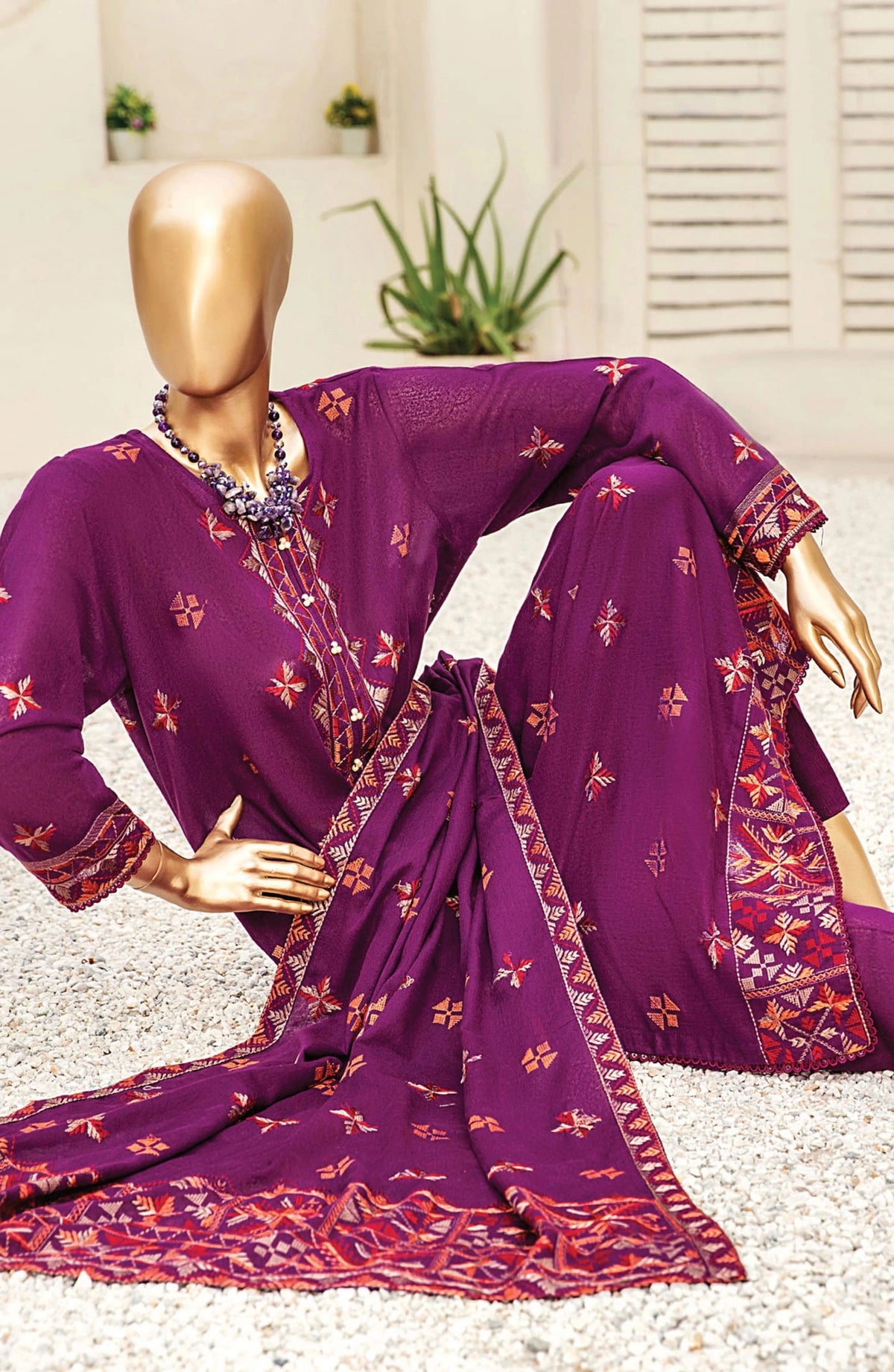 Dukhtar Signature Karandi Collection Vol 01 - Design 07