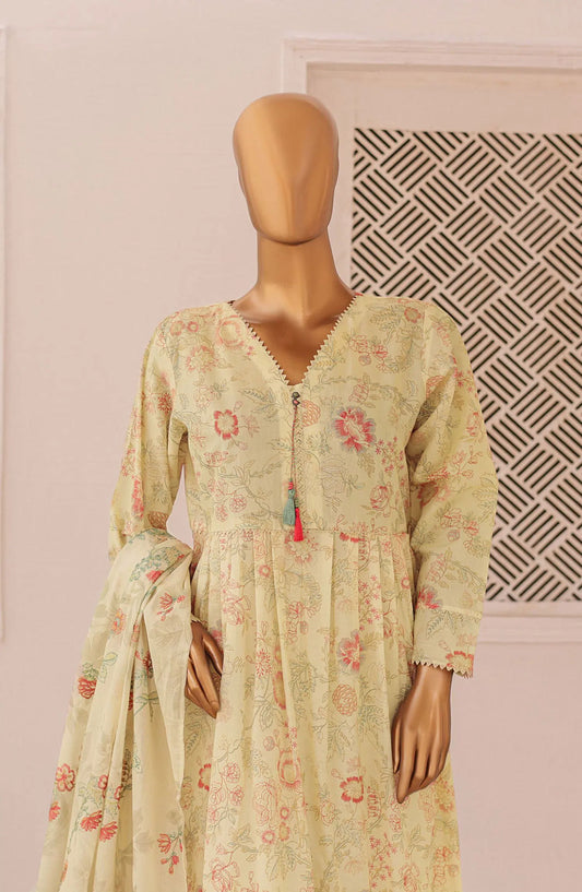 HZ Threads Embroidered Collection 2024 - Design 07