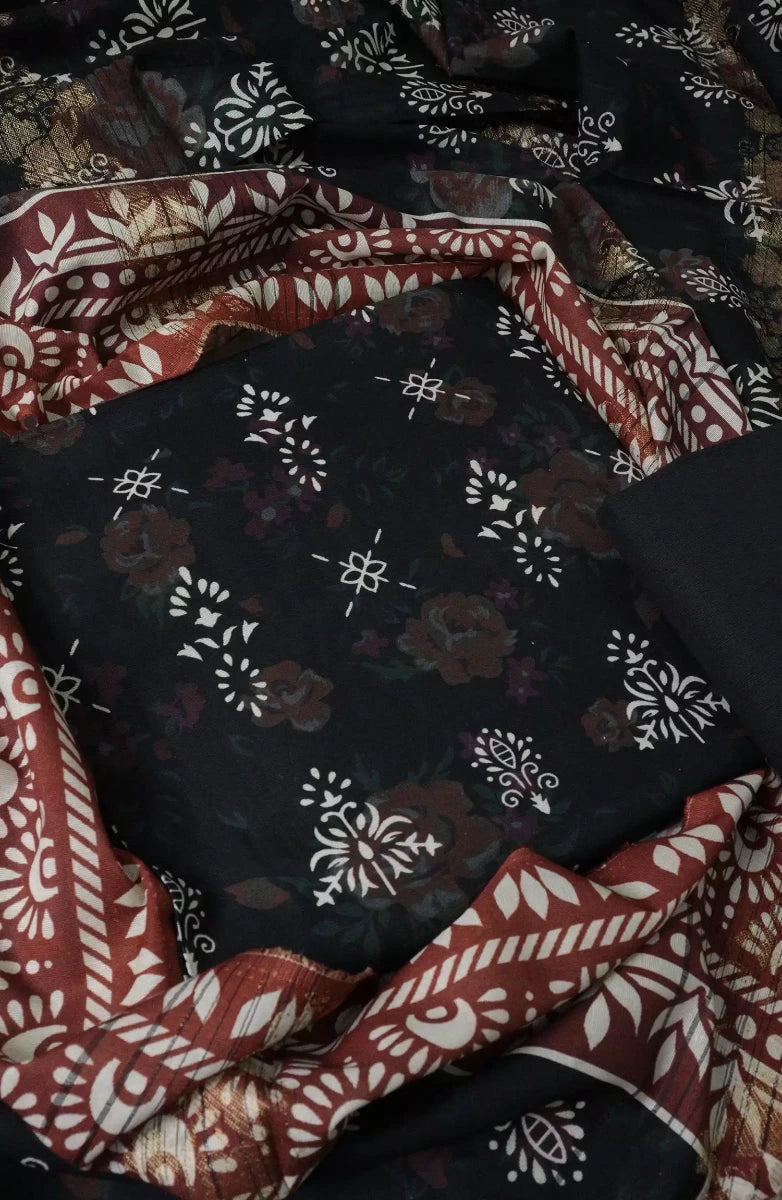 Exclusive Khaddar Digital Printed Collection-Design 07