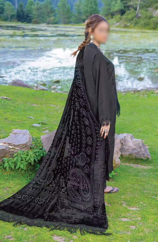 Insia Luxury Winter Zari Wool Collection By Riaz Arts - Design 07