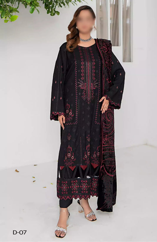 Queen Winter Palachi Shawl Luxurious Collection Vol 05 - Design 07