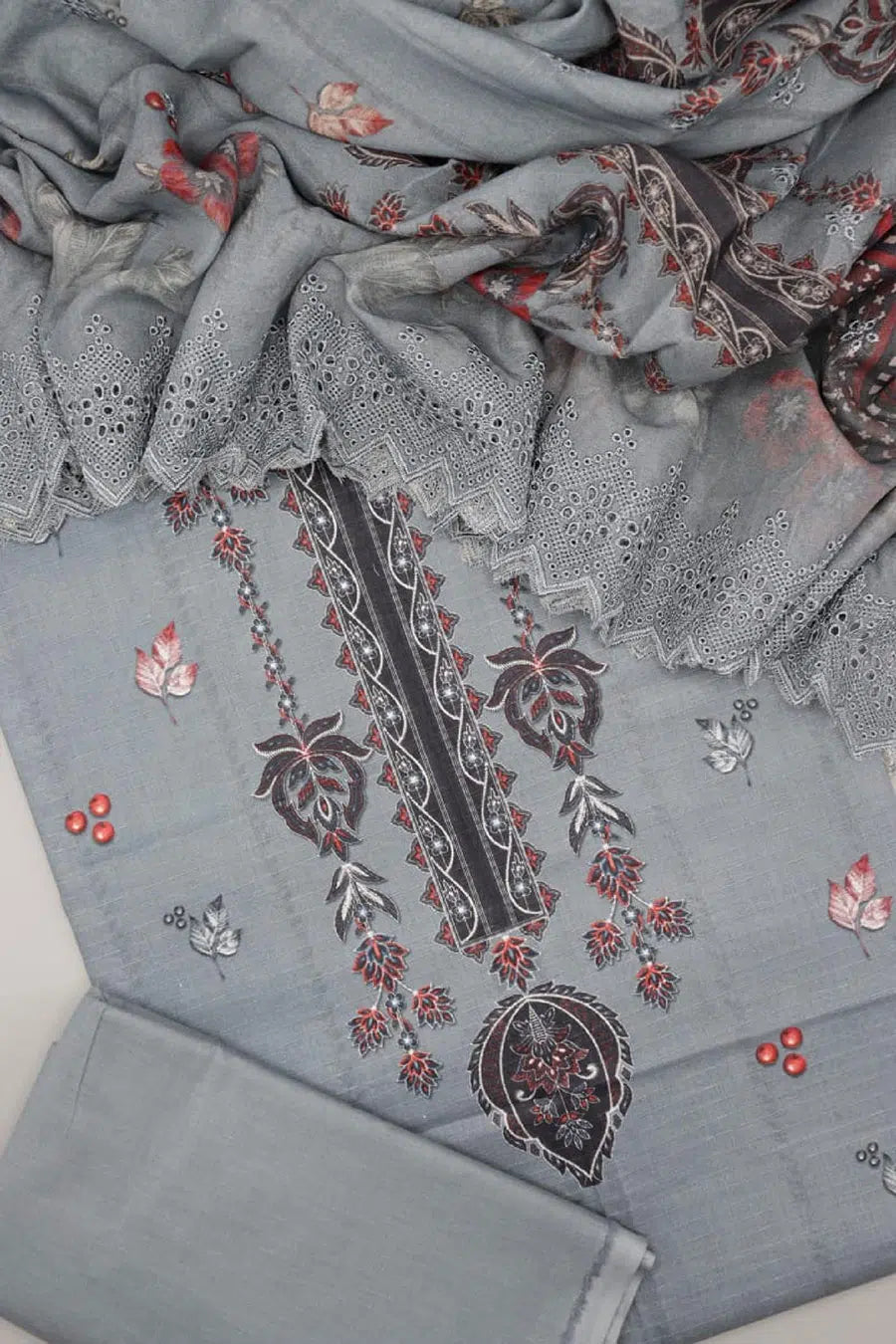 Rinesa Unstitched Printed Lawn 3 Pc Collection 2024 - Design 07