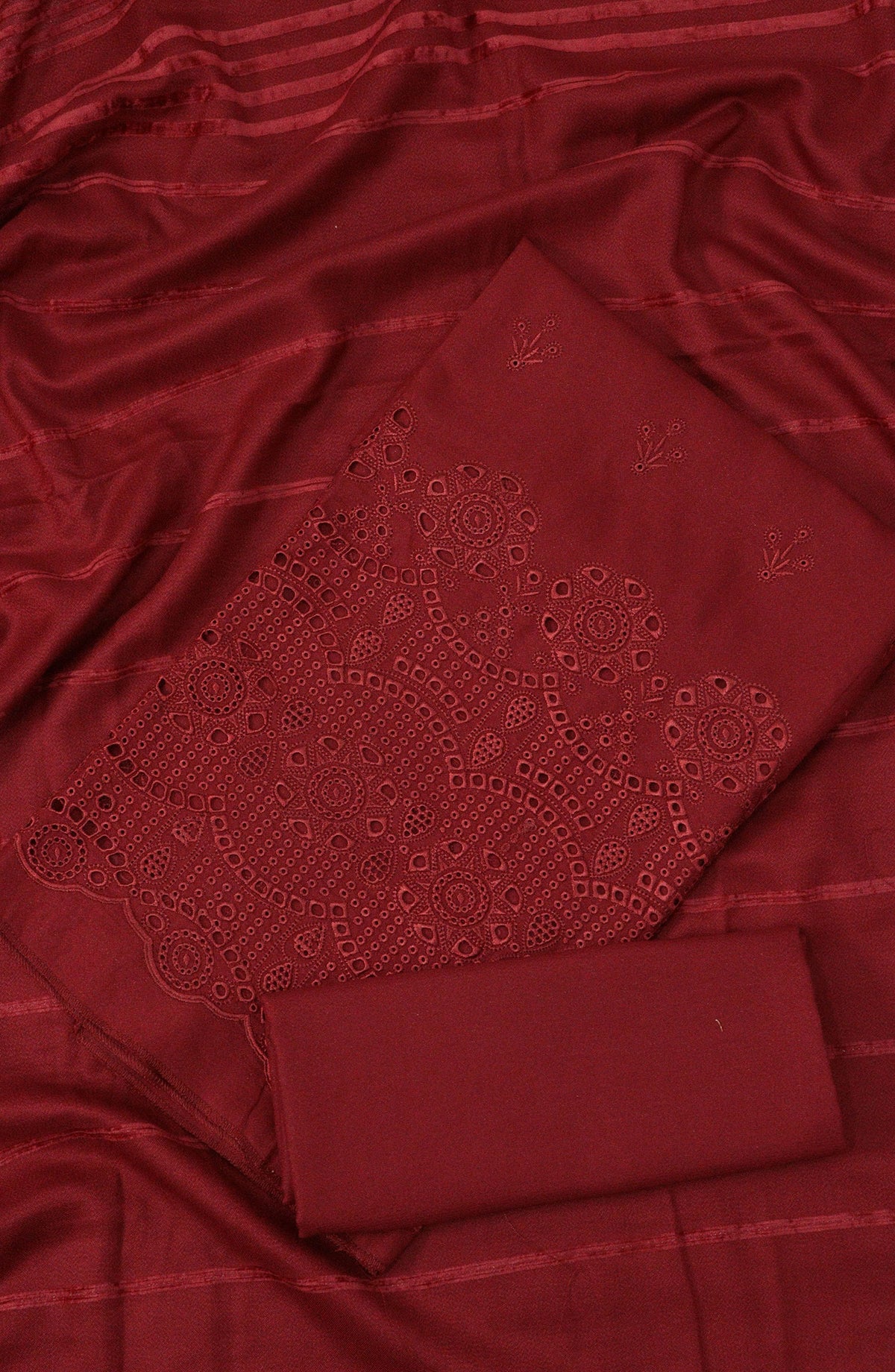 Heer unstitch Chikankari Embroidered fancy Viscose Collection - DESIGN-08